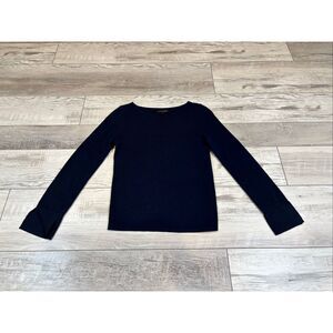 Banana Republic navy blue classy sweater blouse size XS